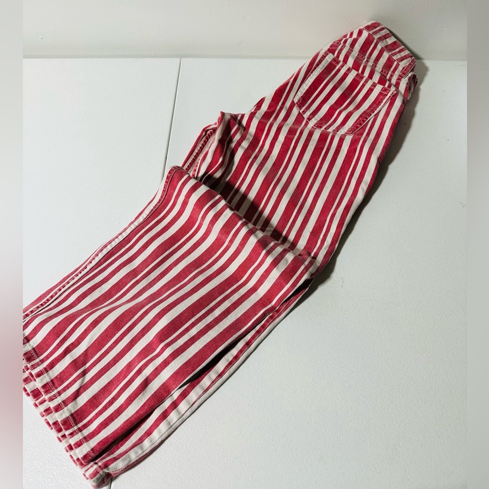 BDG Urban outfitters Red and White Striped Pants